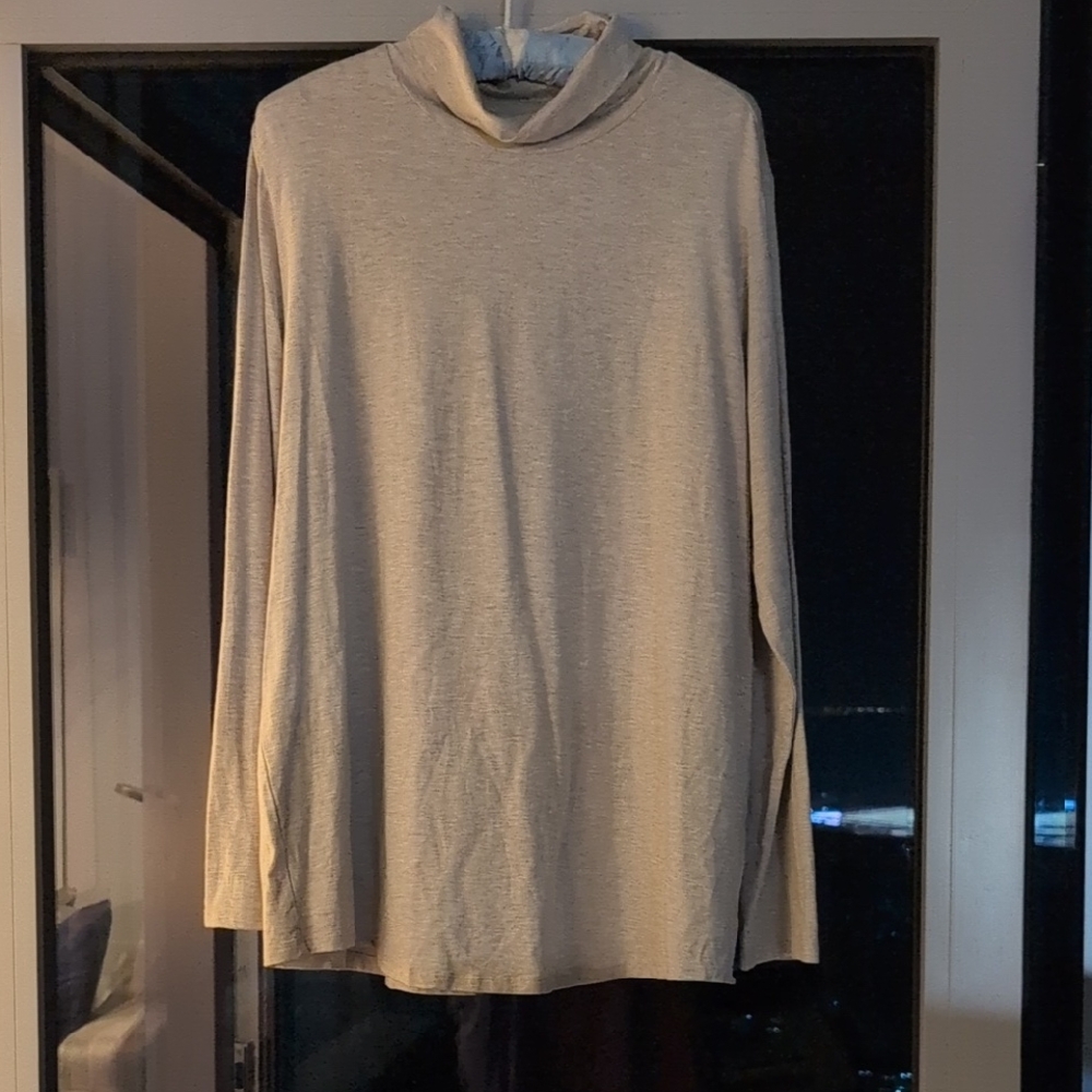 J. Jill Women's Cream Turtleneck, Size XL Tall